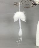 Vianočná ozdoba anjelské krídla 10x30 cm