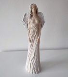 Soška anjela Beata marhuľová 38 cm