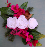 Smútočná ikebana 60 cm