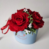 Valentínsky flowerbox ruže