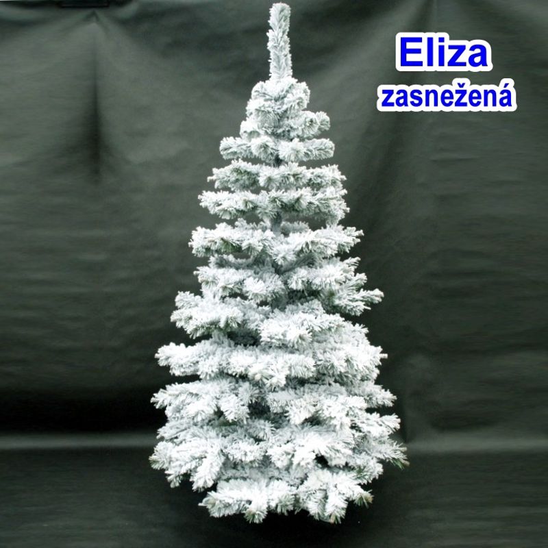 Biely vianočný stromček 220 cm
