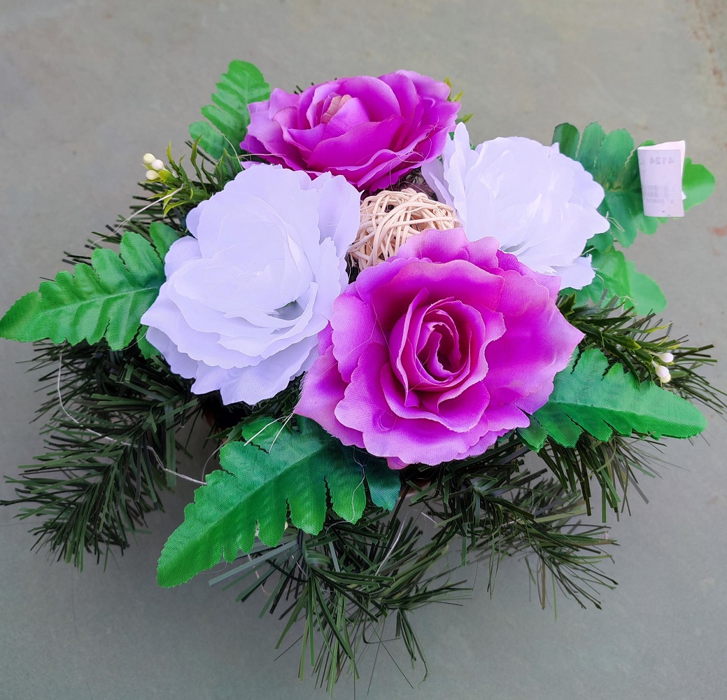 Ikebana na hroby 30 cm
