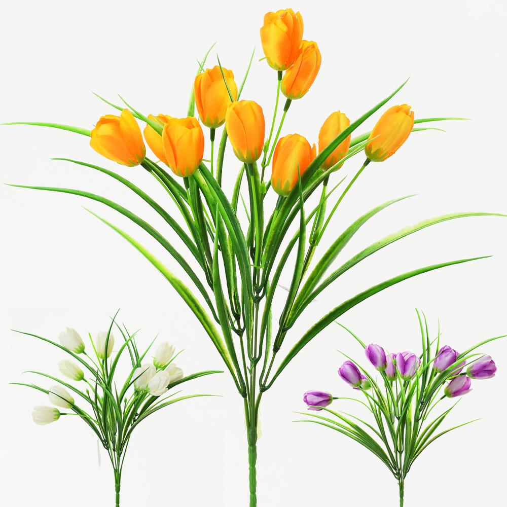 Kytica krókusy oranžová 34 cm