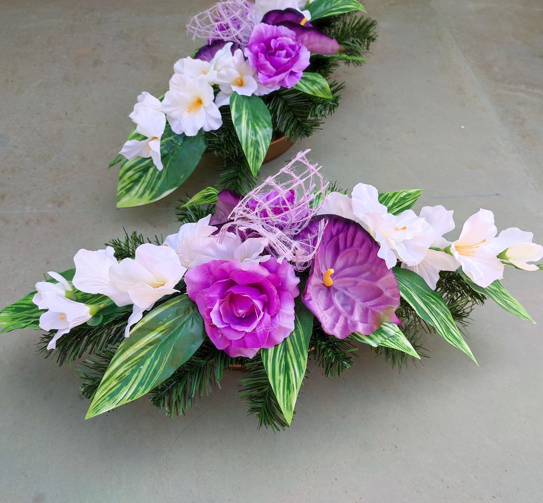 Ikebana spomienková zaťažená