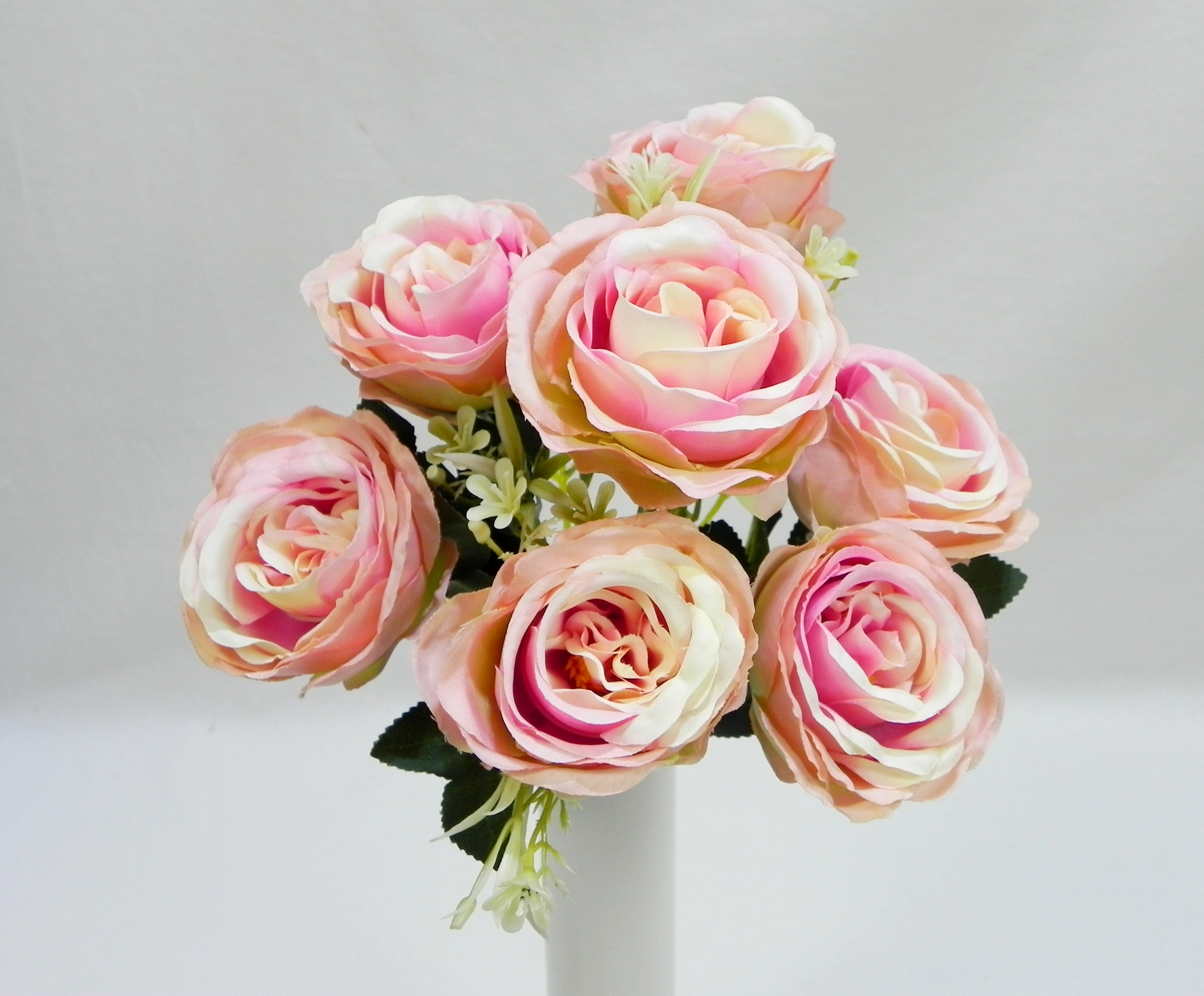 Ruže kytica marhuľová 36 cm