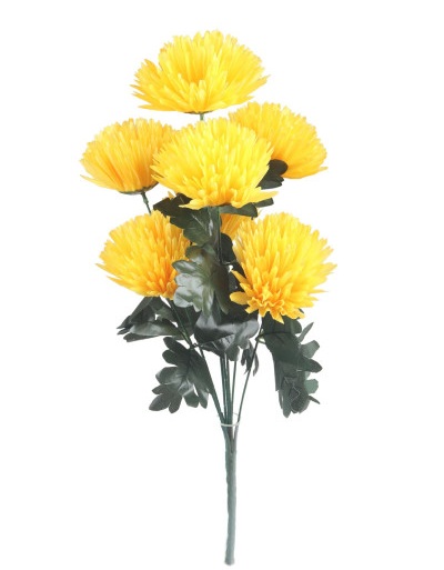 Chryzantémy do vázy žltá 60 cm