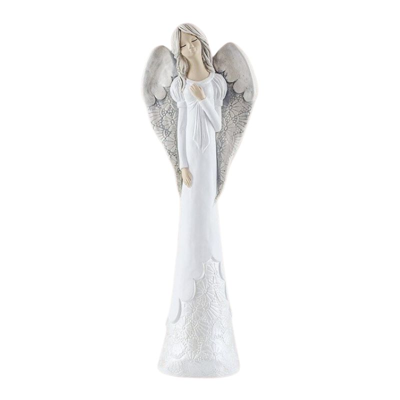 Anjel Klara biela 42 cm