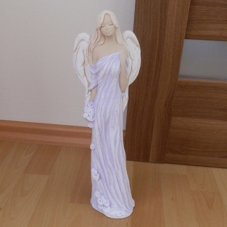 Keramická soška anjel Rozália 38 cm