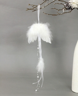 Vianočná ozdoba anjelské krídla 10x30 cm